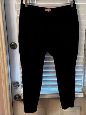 Black Stretch Ponte Pants